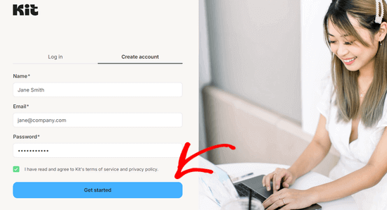 Create your Kit (ConvertKit) account