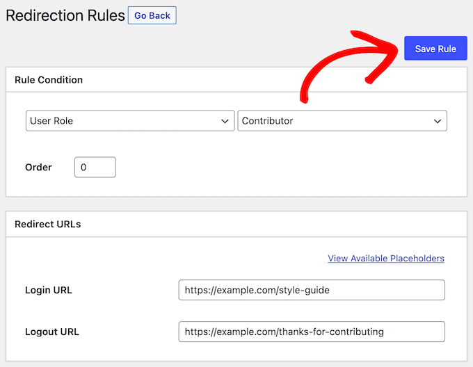 添加用户角色登录和注销URL