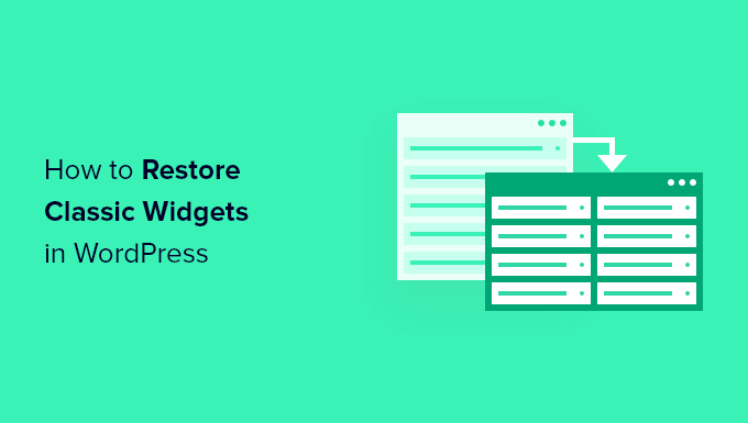 how-to-disable-widget-blocks-in-wordpress-restore-classic-widgets