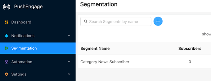 Create segments for more customized user experience