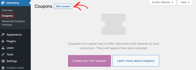 How to create a WooCommerce coupon code