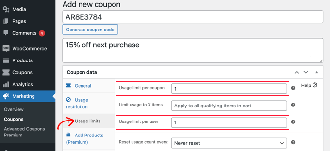 How to create a WooCommerce coupon code