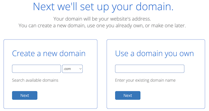 Looking up domain names