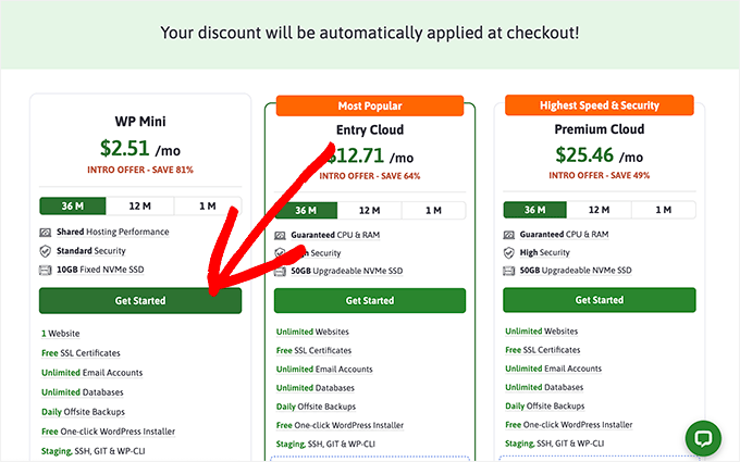 ScalaHosting Pricing Plans