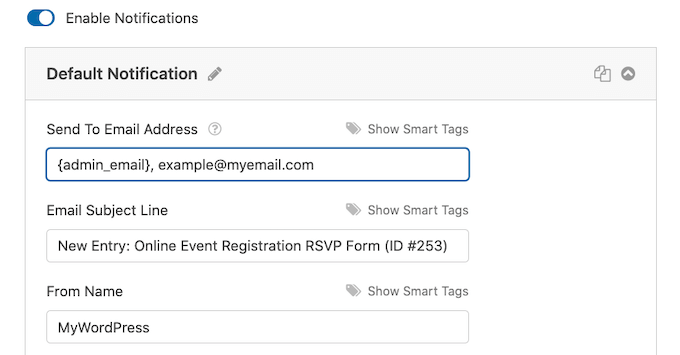 The WPForms form building plugin.