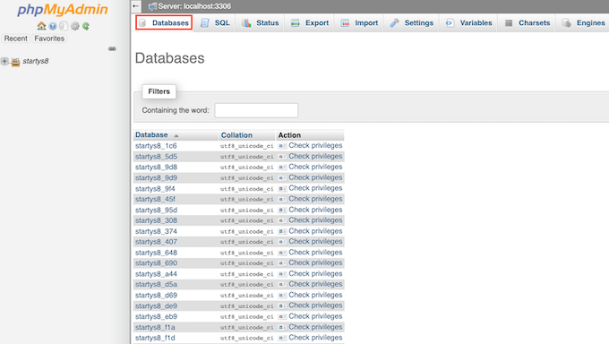 Bluehost's cPanel web hosting dashboard