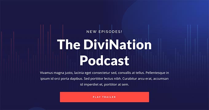 Divi 播客 WordPress 主题