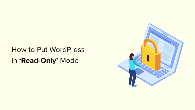 如何将你的 WordPress 网站设置为只读模式