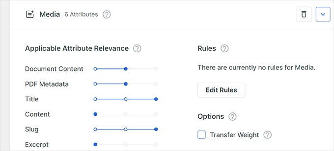 Adjust PDF weight