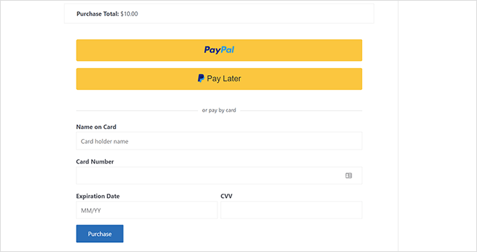 Easy Digital Downloads 中的 PayPal Commerce 结账