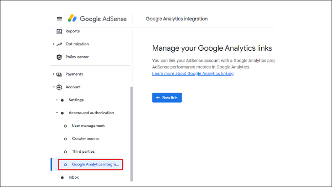 Google AdSense ga4 integration