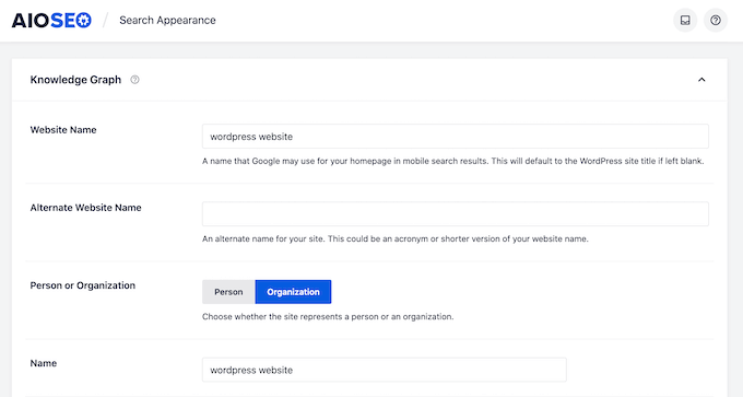 Adding schema using AIOSEO