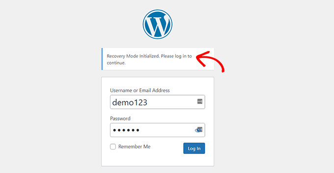 recovery – My WordPress