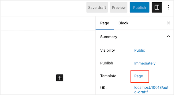 打开 WordPress 模板编辑器