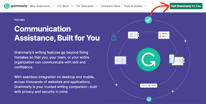 注册 Grammarly 帐户