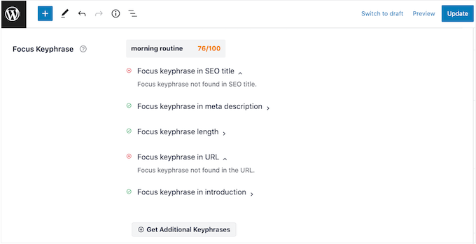 改善 SEO 的可行清单