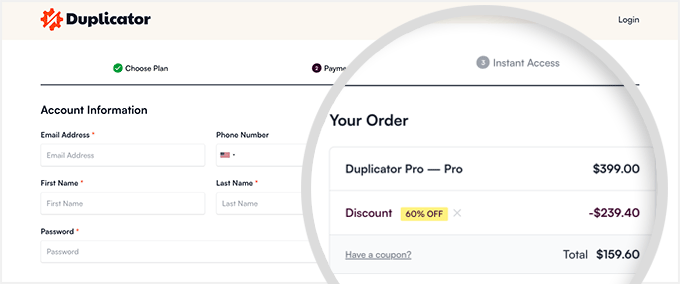 Duplicator Discount Code