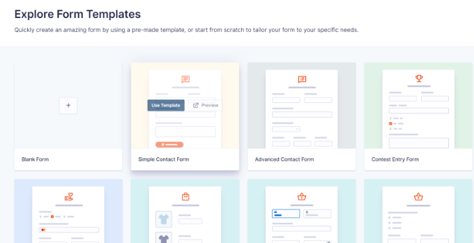 Gravity Forms templates