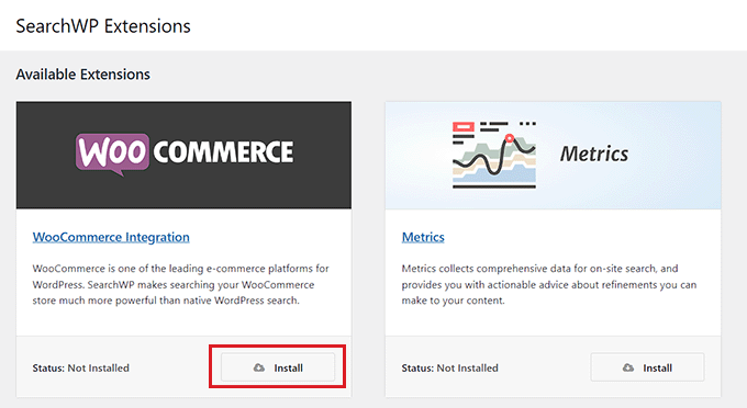 安装 WooCommerce 集成扩展