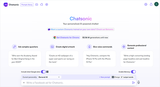 Chatsonic