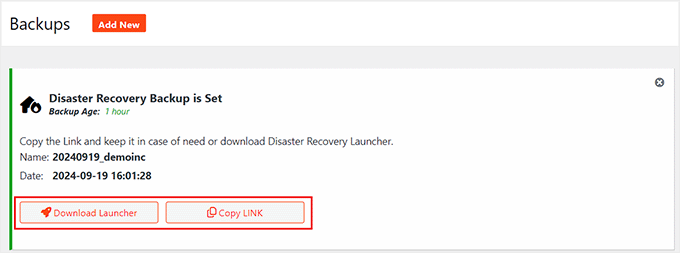 Click the Download Launcher button