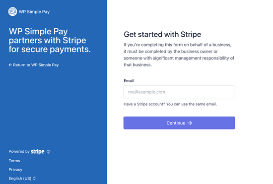Connect Stripe to WP Simple Pay