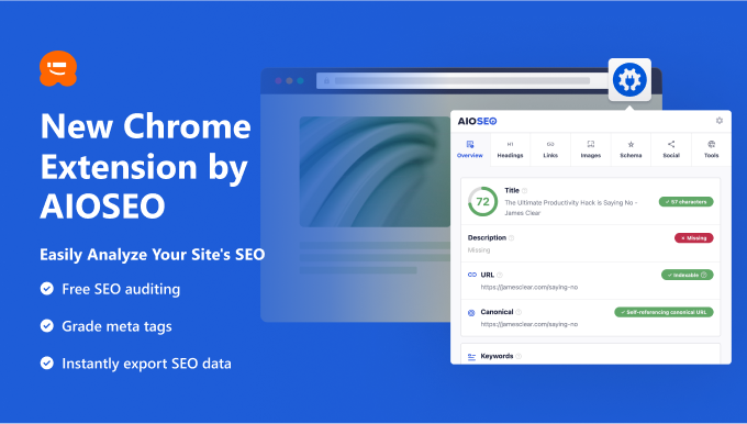 FREE] Announcing AIOSEO Chrome Extension SEO Analyzer - Download NOW!