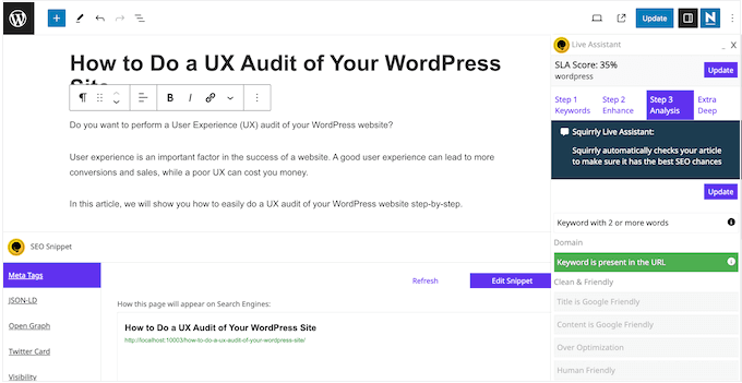 使用 SEO 插件优化您的 WordPress 网站