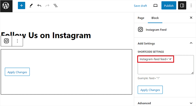 将可购物的 Instagram feed 添加到页面或帖子