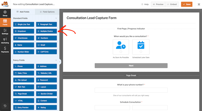 Customizing WordPress forms without writing code