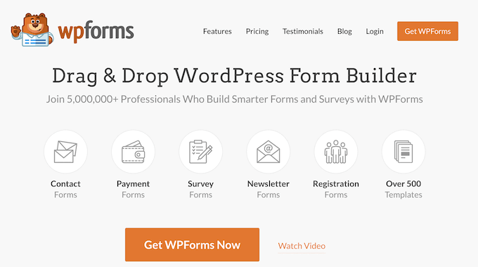 WPForms form builder