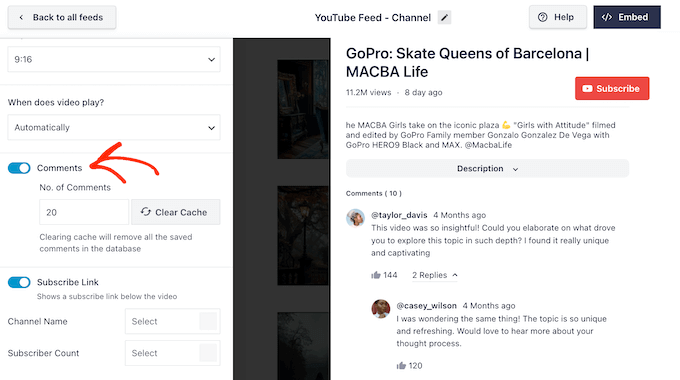 How to embed YouTube comments on your WordPress website or blog