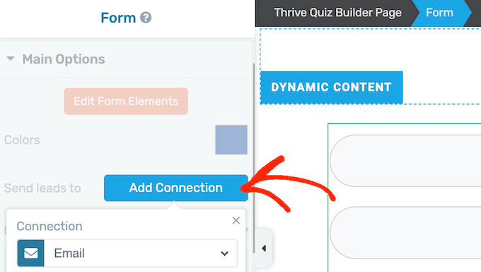 Connecting an opt-in to your email service provider