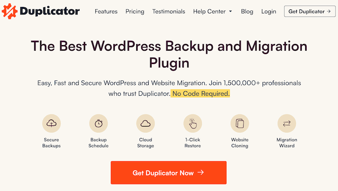 Wordpress deals migration plugin