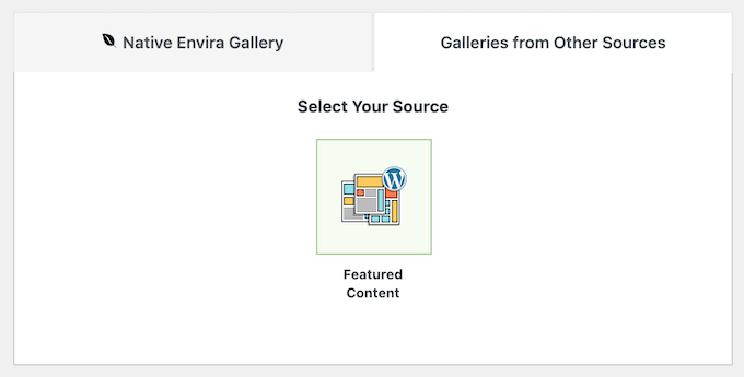Turning posts, pages, and custom post types into galleries