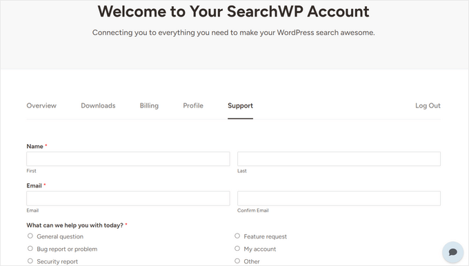 The SearchWP support portal