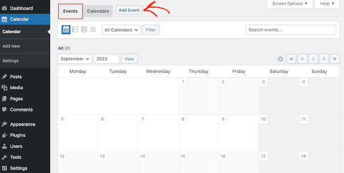 Adding an event to Sugar Calendar