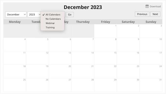 How to add a calendar to your WordPress website or blog