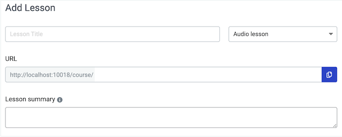 Adding audio lessons to your WordPress website