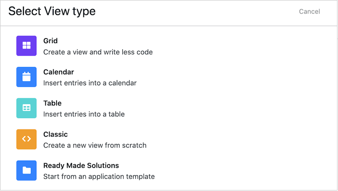 Choosing a layout for user-submitted data 