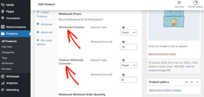 Offering tiered wholesale pricing in WordPress