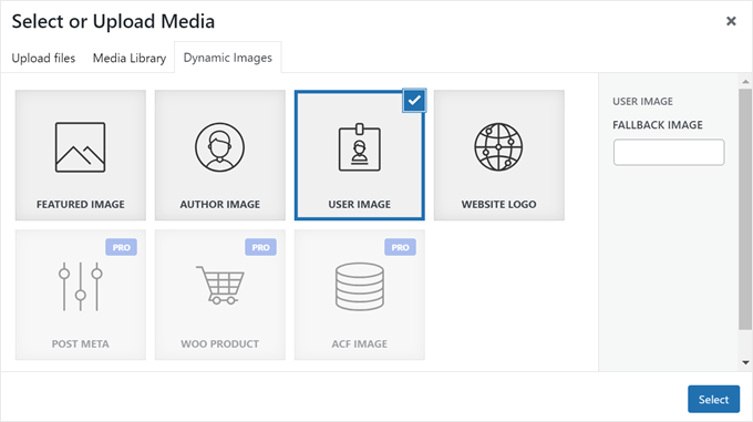 Otter Blocks' Dynamic Image feature