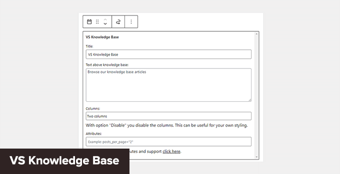 VS Knowledge Base