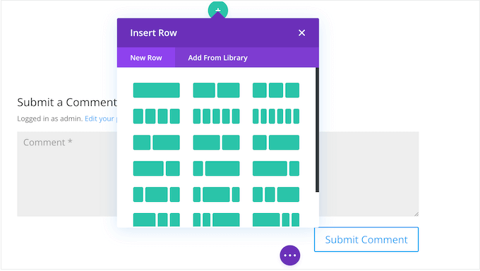 Choosing a layout for your page design