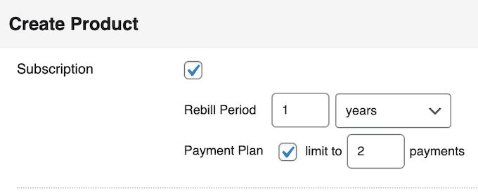 Selling recurring subscriptions in WordPress