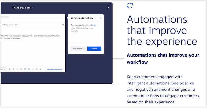 Creating automated workflows using Nextiva