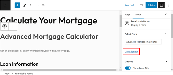 Advanced mortgage deals calculator