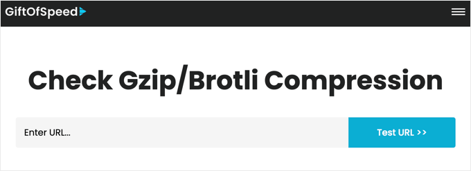 Gzip and Brotli Testing Tool