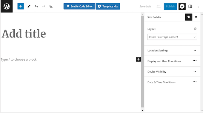 Placing custom layouts inside a page or post using the WordPress content editor