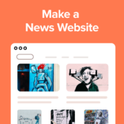 How to make a news website